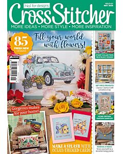 Cross Stitcher Magazine issue 421 May 2025 Old Office Copy
