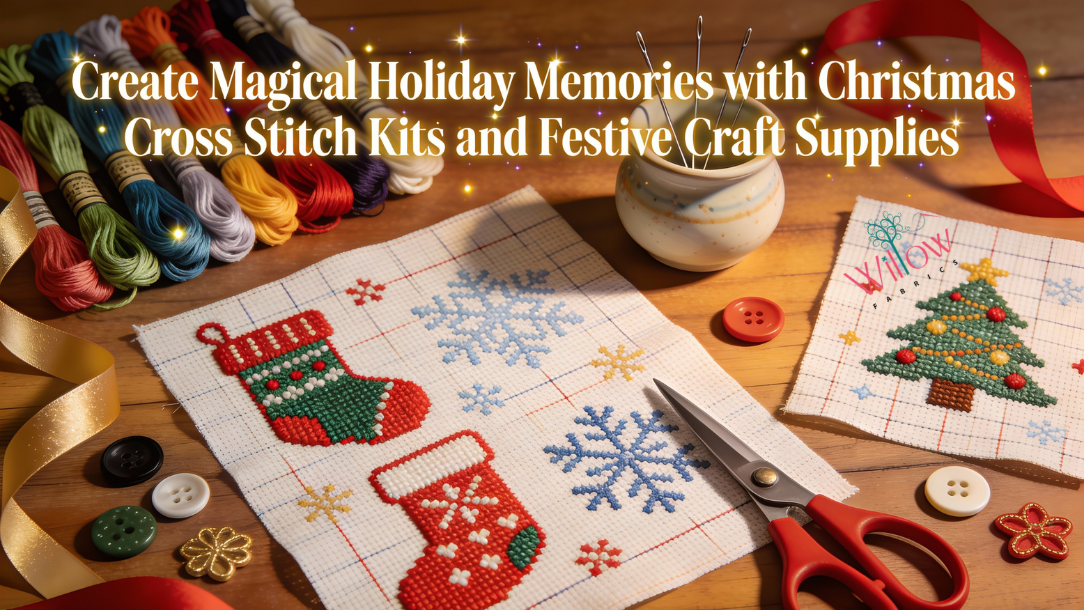 Create Magical Holiday Memories with Christmas Cross Stitch Kits and Festive Craft Supplies